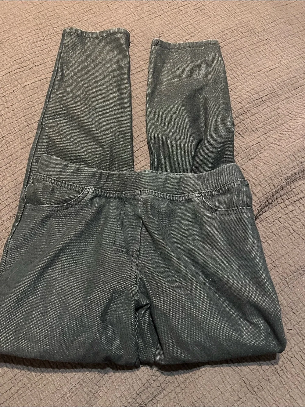 GAP Girls Dark Blue Jeggings - Stretch Pull-On Jeans Sz 14-16 (XL)